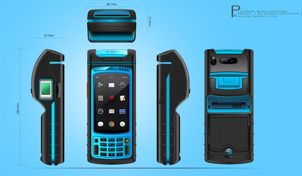 三防POS機(jī)設(shè)計(jì)