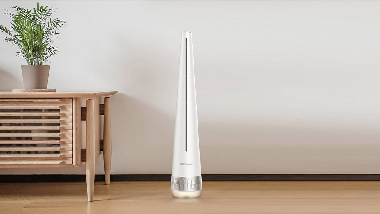 創新無葉風扇設計，打造全新的家居美學！