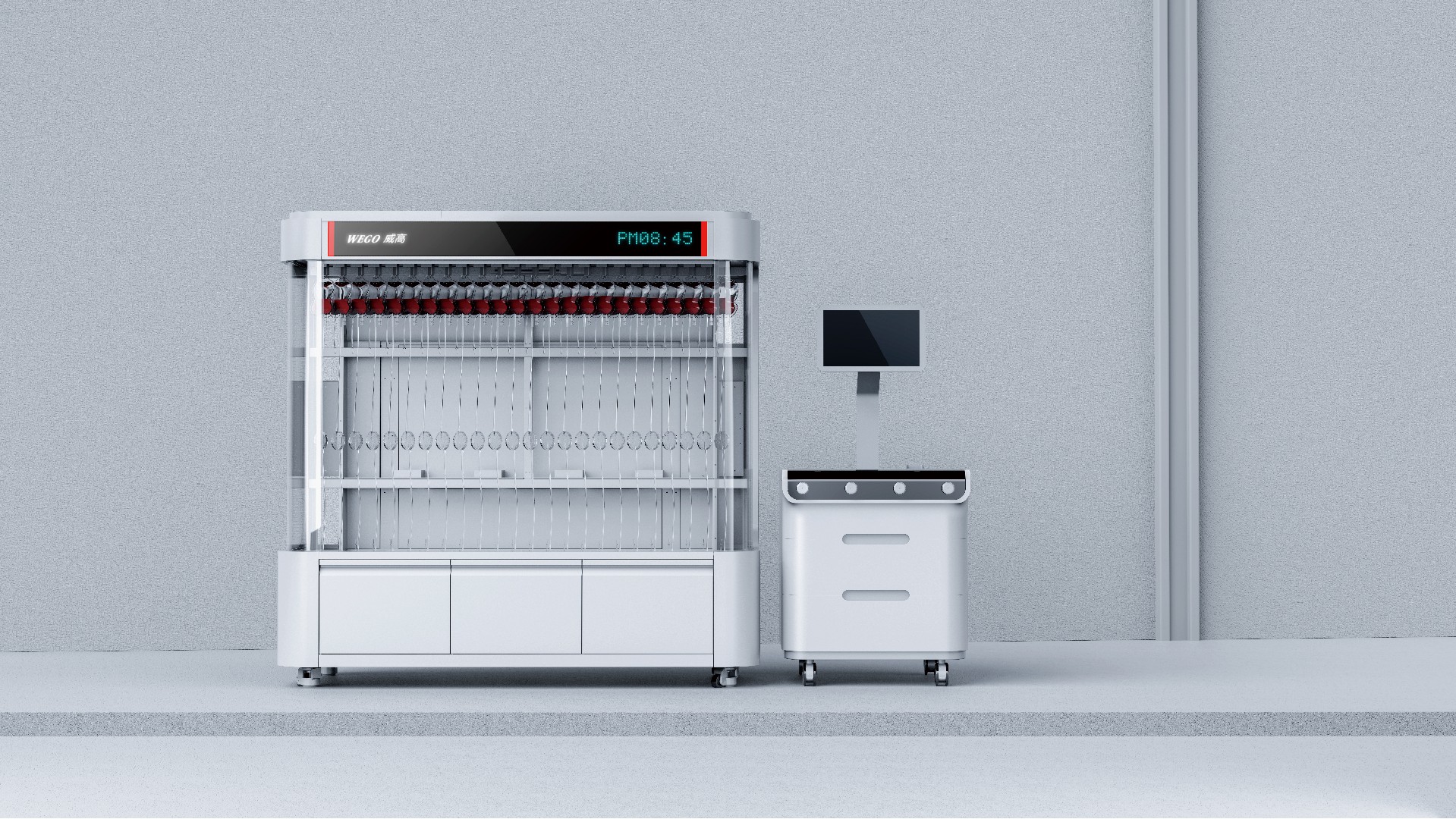 智能濾白柜的外觀設(shè)計(jì)是怎樣的？