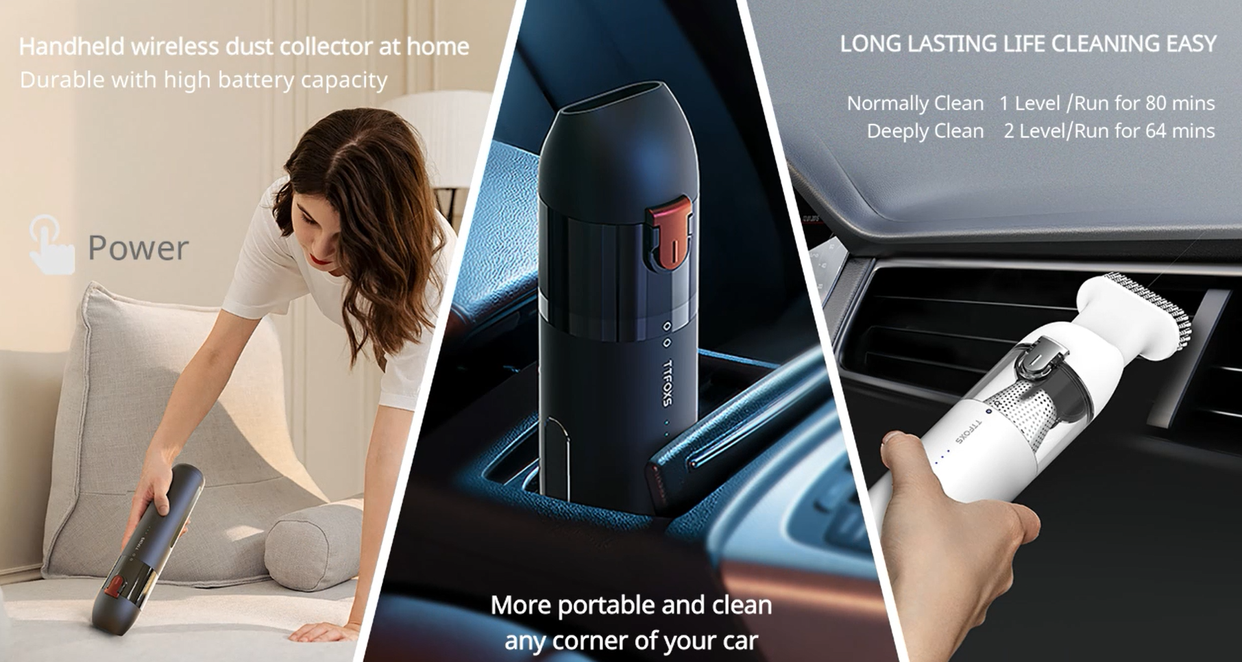 吸塵如絲般順滑，設(shè)計(jì)盡顯匠心！